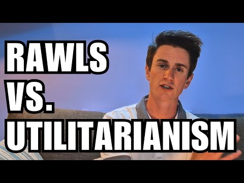 What does Rawls say about utilitarianism?