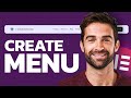 How To Create Menu In Elementor | Step By Step