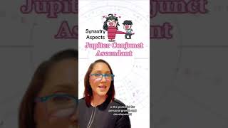 Astrology Compatibility - Jupiter Conjunct Ascendant Relationship Chart Synastry #astrologyjane