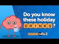 #WordsWithFriends2 #BrainTeaser: Can You Guess These Holiday Drinks?