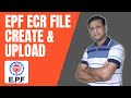 How  to Create EPF ECR Text File | Upload ECR Text File | Tutor Era