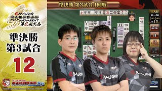 【麻雀】eMAH-JONG 麻雀格闘倶楽部 プロトーナメント 第2回大会 準決勝 第3試合