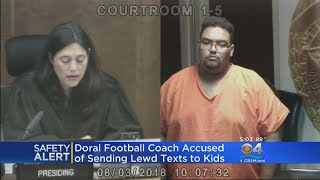 Doral Coach Accused Of Sending Lewd Texts To Boys