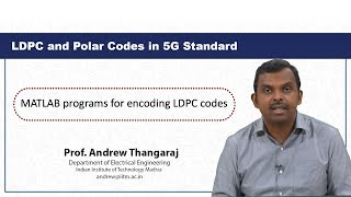 MATLAB programs for encoding LDPC codes