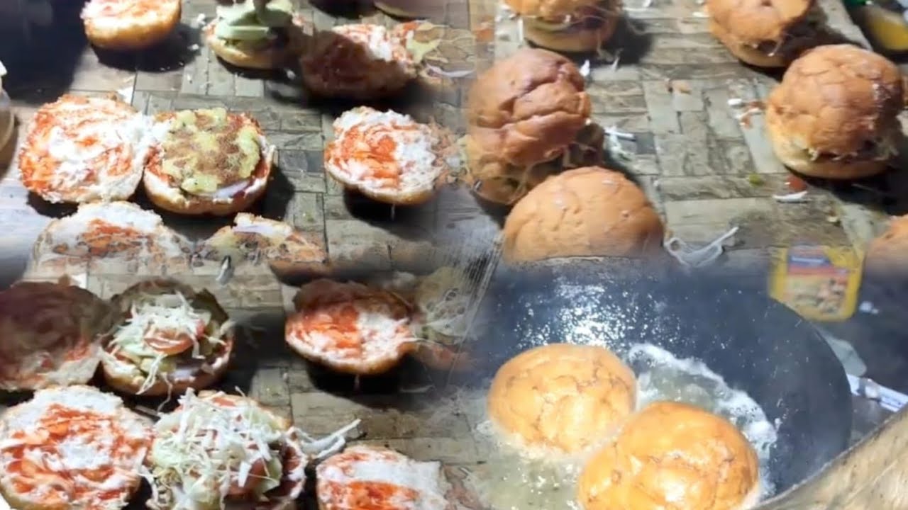 Burger Making Process Youtube