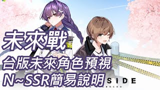 #CounterSide #未來戰 #雙重世界 #首抽 [KEITEI] 未來戰 CounterSide 角色N~SSR簡易說明