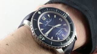 Blancpain Fifty Fathoms (Big Blue) 5015D-1140-52B Luxury Watch Review