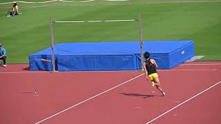 【 Seiko Golden Grand Prix 2023 YOKOHAMA 】 Men's High Jump Final　SHINNO Tomohiro ( 真野 友博 ) 2m20 1回目