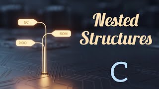 NESTED STRUCTURES | DAY - 34 | C PROGRAMMING LANGUAGE TUTORIAL