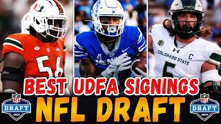 2024 NFL Draft | Best UDFA Signings