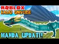 Roblox Kaiju Universe - MANDA UPDATE! New Kaiju!