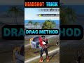 ump headshot drag trick tamil🔥 free fire new headshot tips😱