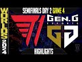 T1 vs GEN Highlights Game 4 | LoL Worlds 2024 Knockouts Semifinals | T1 vs Gen.G G4