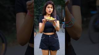 Panipuri Chaat Challenge in 20 Seconds #shorts #foodchallenge