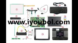 LCD Module and Touch Replacement and Anyother components for Honeywell LXE VX7