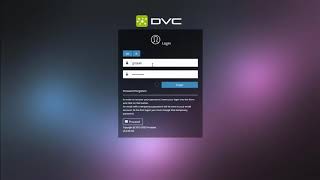 DVC®: How to register a new user for the Workplace interface