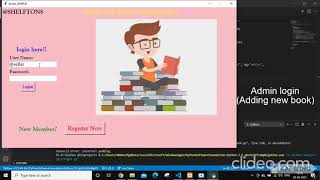 Python Bookstore GUI application