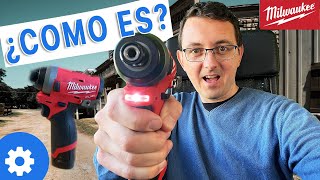 🌶 Atornillador de IMPACTO MILWAUKEE M12 FUEL 🔴 12v Unboxing en Español