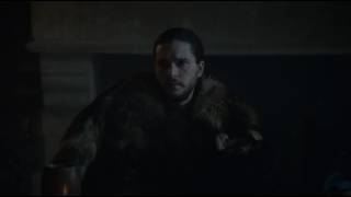 Game of Thrones S06E10 - Jon Snow "King in the North!" - Lyanna Mormont Speech - Subtitulado