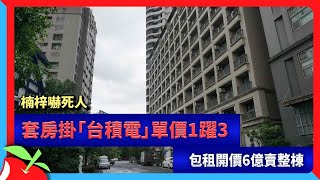 楠梓嚇死人｜套房掛「台積電」單價1躍3　包租開價6億賣整棟 | 台灣新聞 Taiwan 蘋果新聞網