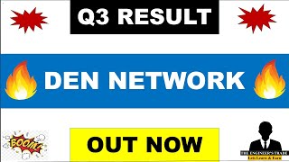 Den Network Q3 Results 2025 | Den Network Result Today | Den Network Share Latest News | Den Network