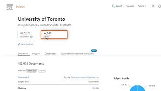 Search for an affiliation by name tutorial Scopus Support Center