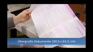 OPEX® Scanner Falcon V: "Digitalisierung von Tagespost und Akten mit 70% weniger Aufwand."