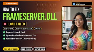 frameserver.dll Not Found? Fix Video Export!