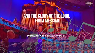 Lagu Rohani Terbaik Sepanjang Masa "And The Glory of The Lord" - G. F. Hendel by Ledalero Choir