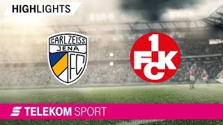 FC Carl Zeiss Jena - 1. FC Kaiserslautern | Spieltag 8, 18/19 | Telekom Sport