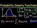 Probability Density Functions