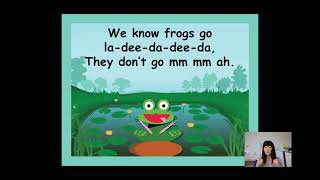 Mm Ah Went the Little Green Frog