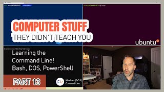 How do you use the Command line? PowerShell, cmd, bash? - Computer Stuff They Didn't Teach You #13