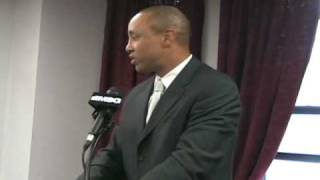 John Starks and Adam Graves at Harlem Dowling