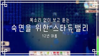 숙면을 위한 스타듀밸리 12년 여름 27일 ~ 28일