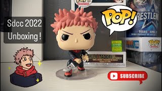 Yuji Itadori JuJutsu Kaisen Funko Pop Unboxing ! #funko #jujutsukaisen #sdcc