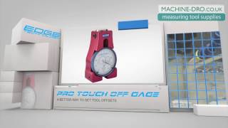 Next Generation Edge Technology pro touch off Gauge for setting tool offsets on CNC milling machines