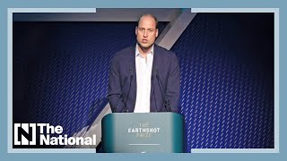 Prince William gives Earthshot speech in Dubai