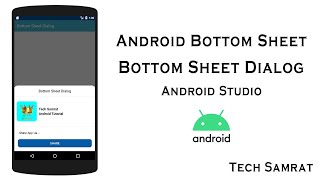 Android Bottom Sheet Dialog || Android Studio || Java || Speed Coding