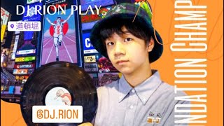 DJ Rion（2022 DMC WORLD FOUNDATION）道頓堀クルーズ