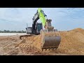 zoomlion ze215e ace excavator at work