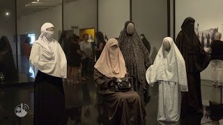 Jerusalem. The veil on display