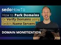 How to Park a Domain with Sedo or Verify your Domains Ownership