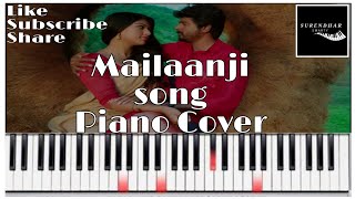 Mailaanji| NammaVeetuPillai| Imman| Sivakarthikeyan|Tamil| Pianocover| Surendhar smarty|