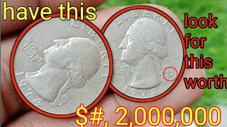 How much is a 1974 D quarter worth today?to look for your pocket change for more than a dollar,