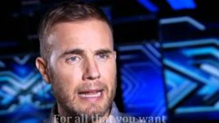 Gary Barlow For All That You Want With Lyrics Carly Jane Mp3 Music