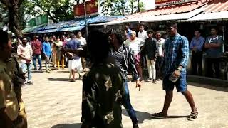 Kochi Marine drive Fight with Police