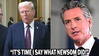 Trump bashes Newsom’s Job in CA \u0026 'THEY HAVE NOTHING'