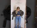 7 days of styling the zara leather jacket grwm ootd outfitinspo zara zarajacket grwm