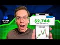 HOW I EARN $2,744 EASY | MY SECRET TRADING STRATAGIES FOR EVERYONE | POCKET OPTION STRATEGY